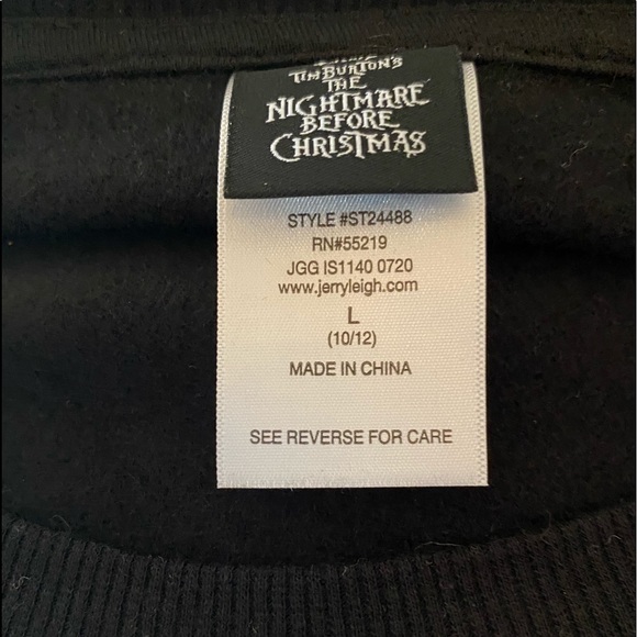 Nightmare before Christmas Two-way Sequin Shirts - Picture 7 of 8